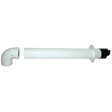 Kit scarico coassiale 60/100 per caldaia e-combi ariston