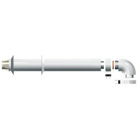 KIT SCARICO COASSIALE L. 1000 PER CALDAIE CHAFFOTEAUX mm 1000