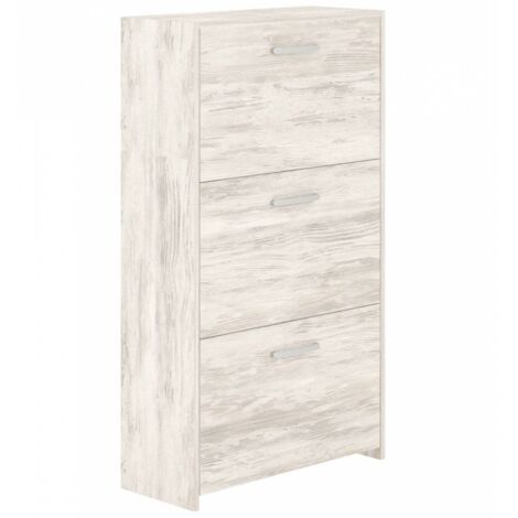 Kit Scarpiera 3A D/Prof 105X58X25 Cm Bianco Ven.K083