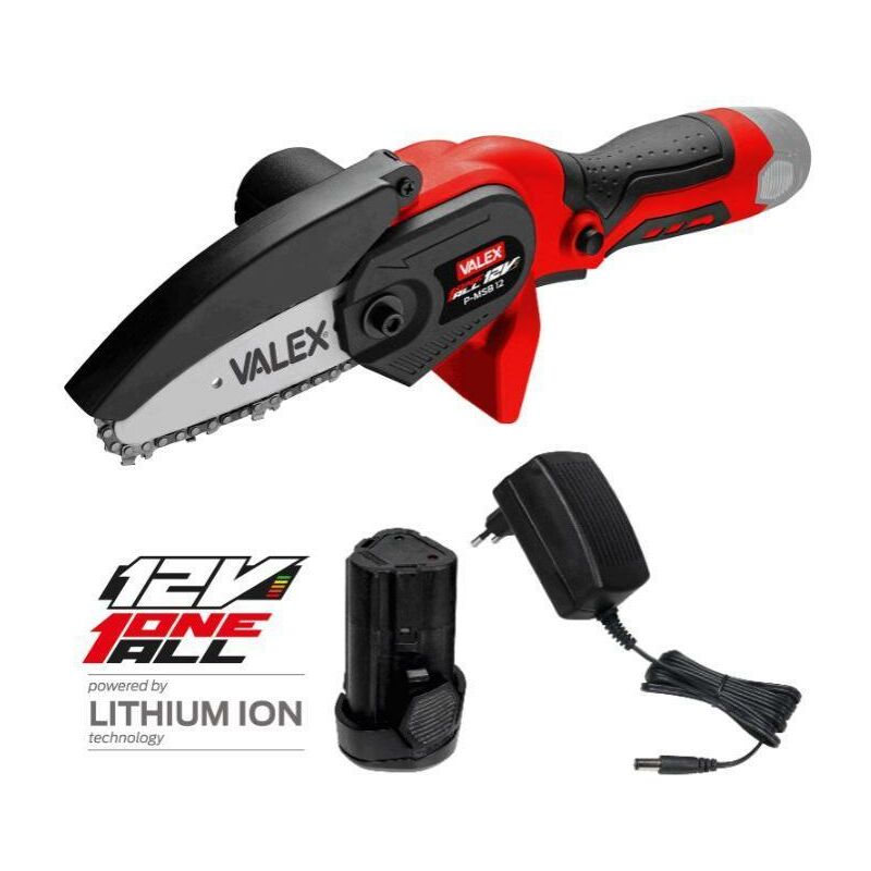 Valex - Kit scie d'élagage mini batterie lithium p-msb 12 - 1493966