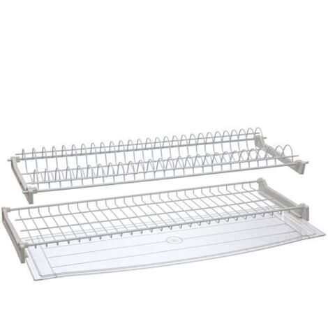 KIT SCOLAPIATTI C/VASCHETTA 76 CM CROMO