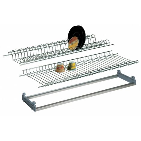 KIT SCOLAPIATTI TELAIO REGOLAB C/VASCH 86 CM CROM