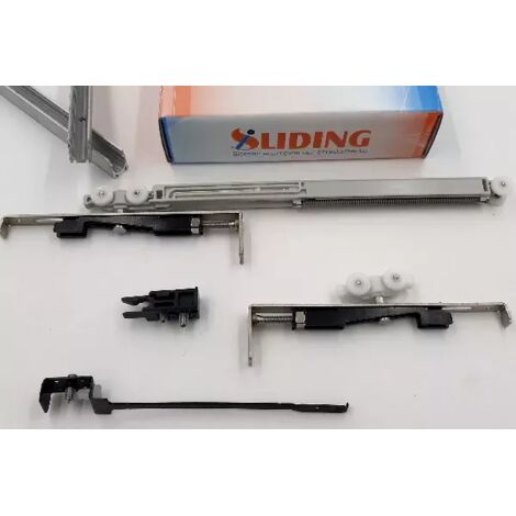 KIT SCORREVOLE SLIDING mod.COLIBRI' BAIONETTA + 1 DECELERATORE