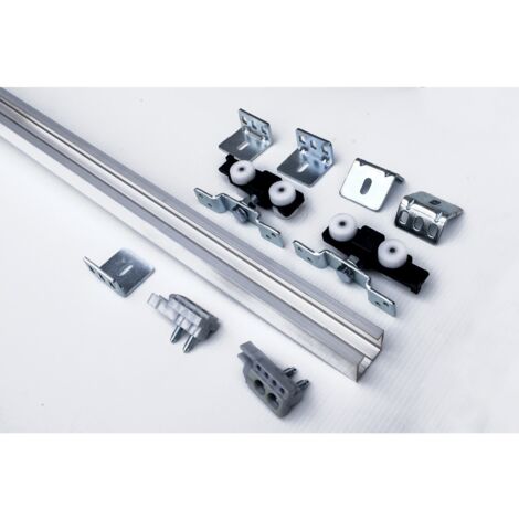 Kit scorrevoli max 80 kg binari mt3 - masidef