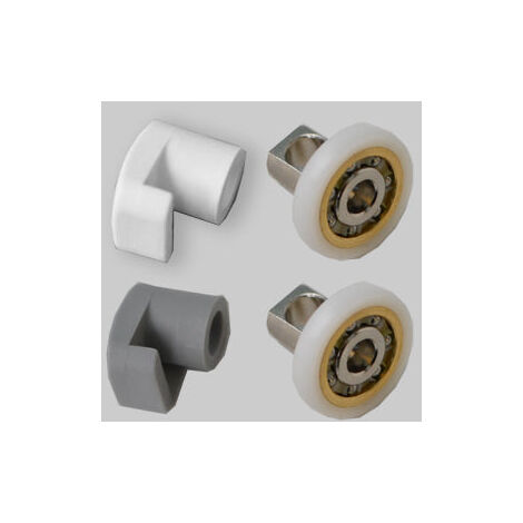 Kit Scorrimento Smeralda Con Cuscinetti Argento Lucido