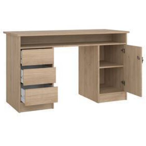 KIT SCRIVANIA FUNCTION PLUS 126X55X75 QUERCIA