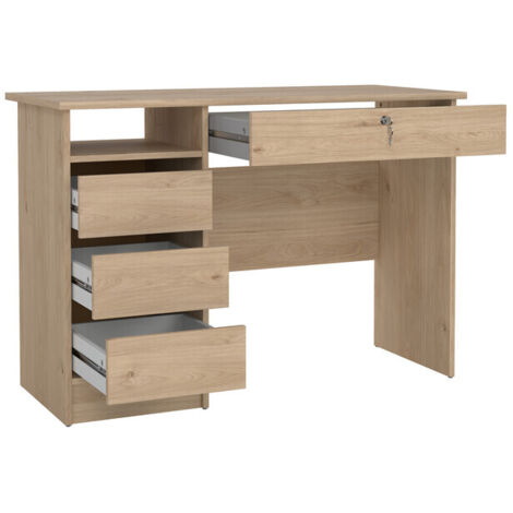 KIT SCRIVIANIA FUCTION PLUS 109X48X75 QUERCIA- 1,0 pz