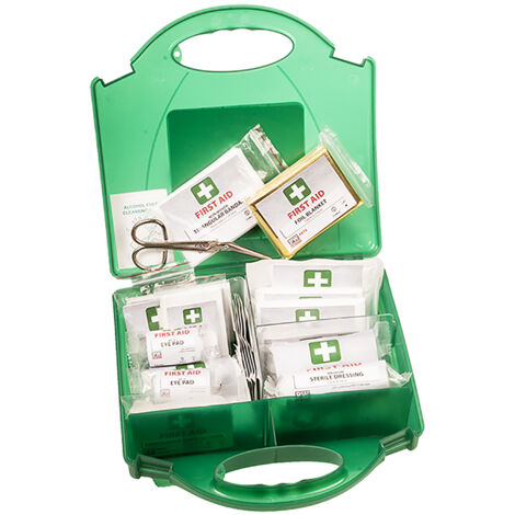 Kit secourisme en milieu de travail 25 personnes -  Vert - PORTWEST