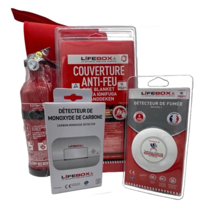 Lifebox - Kit securite xl Protégeons ceux qu'on aime