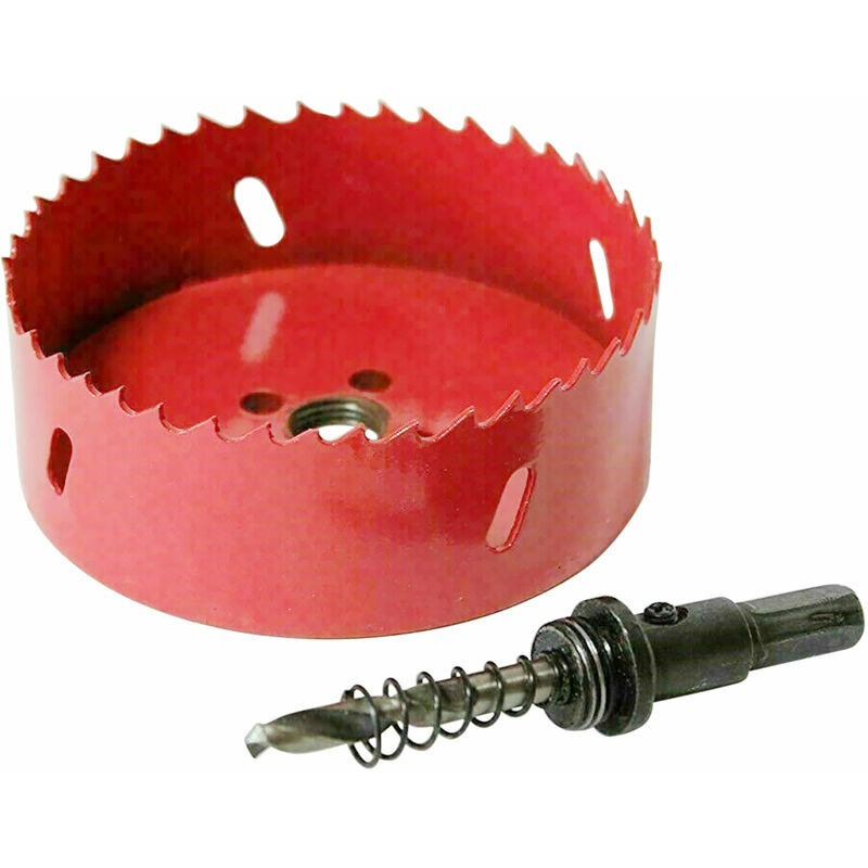 Kit sega a tazza bimetallica, fresa per fori con