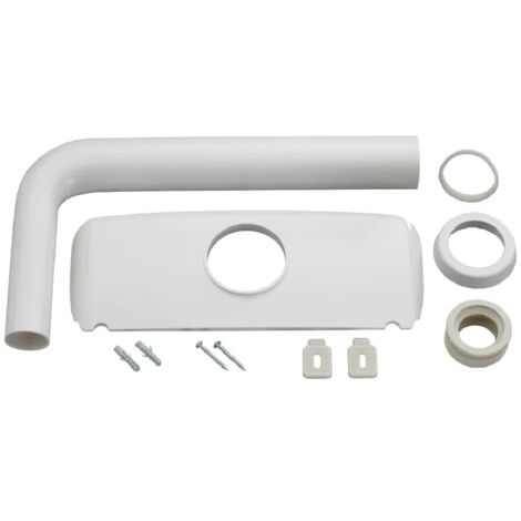 Kit transformation montage réservoir WC semi-bas – Installation rapide – Inclus : enjoliveur, fixations, joints – Pour réservoirs attenant – Anconetti