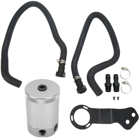 Kit serbatoio serbatoio olio sconcertato sostituzione in lega di alluminio per Camaro SS 6.2L 2016 Up Argento
