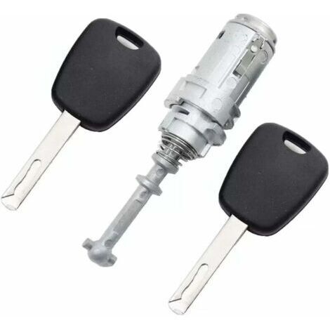 KIT Serrure + Barillet pour Porte Avant Gauche Citroen C2 C3 C3 PLURIEL + 2 clés