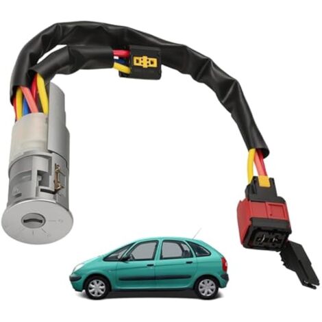 Kit Serrure Neiman pour Xsara Picasso Peugeot 206 406 Citroen, 2 clés, 992712 4162P0 Interrupteur de cylindre d'allumage de la serrure