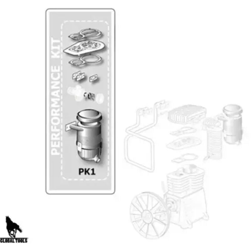 Kit service entretien pour compresseur piston ABAC B7000