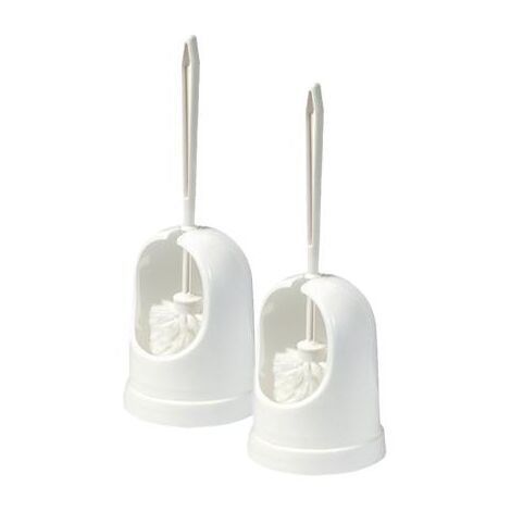 KIT SET 2 PZ MAURY'S PORTA SCOPINO BIANCO