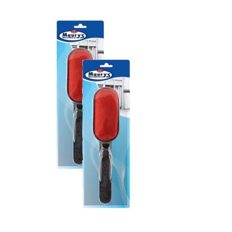 KIT SET 2 PZ MAURY'S SPAZZOLA IN VELLUTO PER TESSUTI