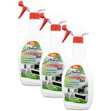 KIT SET 3 PZ MAURY'S SPRAY 750 ML CANDEGGINA GEL