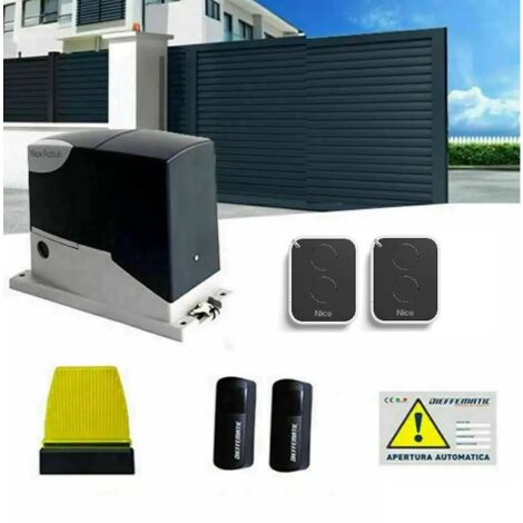 Kit Set 400kg 24v Encoder Automazione Cancello Scorrevole Apricancello Rd400 Dfm