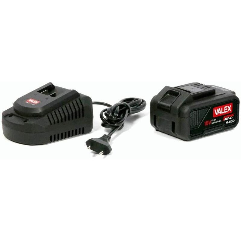 Valex - Kit set batteria 18v 3,0 ah e caricabatteria one all 1997419 utensili