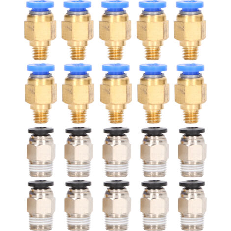 Kit set di accessori per stampante 3D da 20 pezzi PC4‑M6 PC4‑10 per Creality Ender 3
