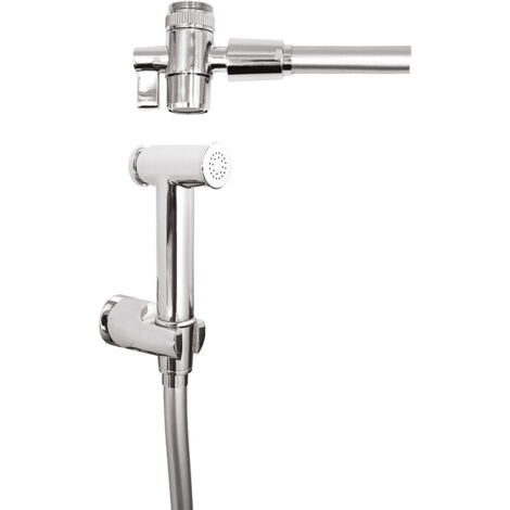 Kit Shut-Off Round Fast per rubinetto bidet – Con doccetta e flessibile PVC