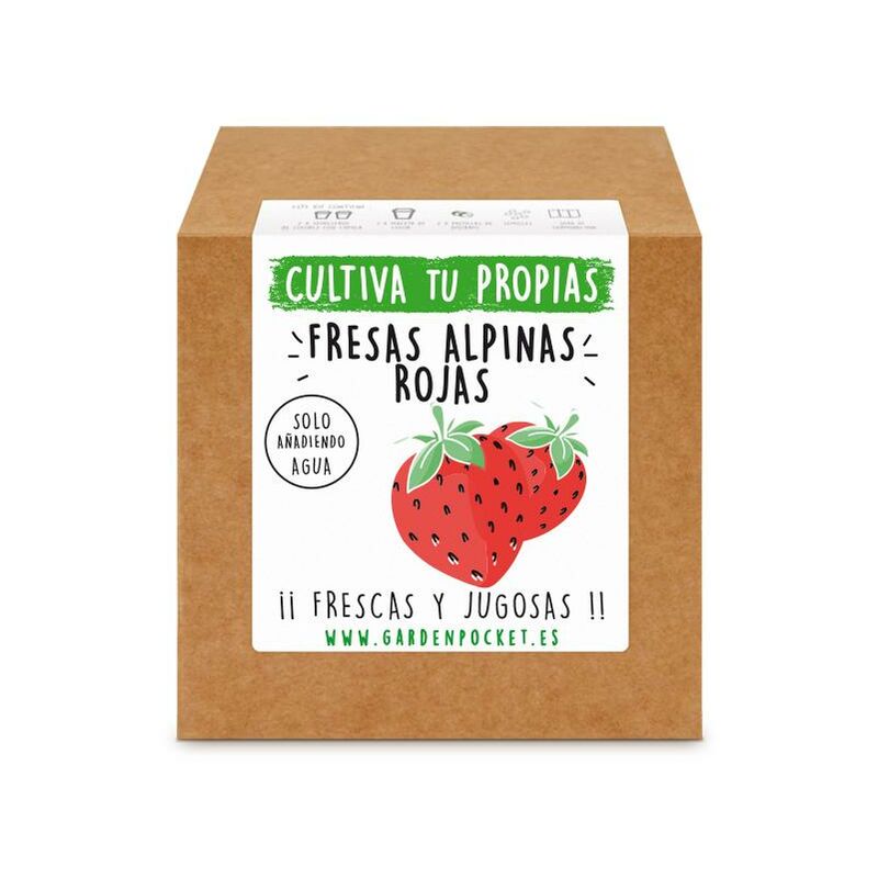 

Kit siembra Fresas alpinas rojas - Garden Pocket