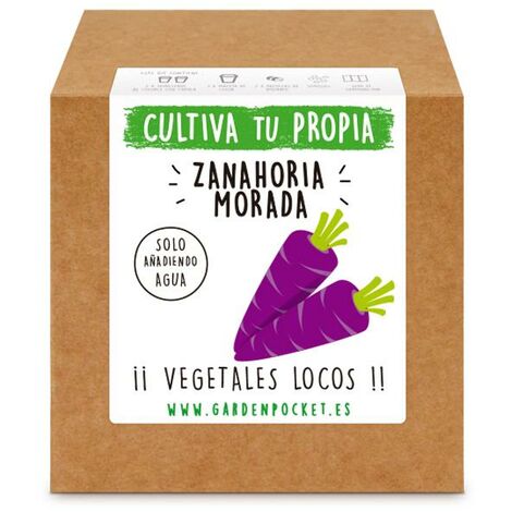 Kit siembra Zanahoria morada Garden Pocket
