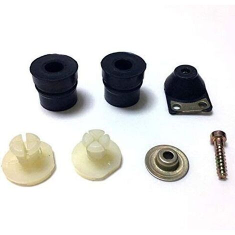 Kit silentbloc complet pour tronçonneuse Stihl MS240 MS260 – Ensemble adaptable avec vis et cache – Confort d'utilisation et précision de coupe