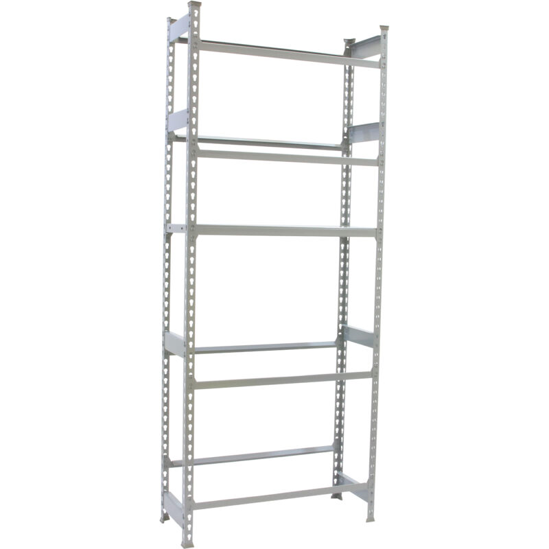 Simonrack - Botellero metálico simonclick de 5 estantes (200x80x30cm) gris