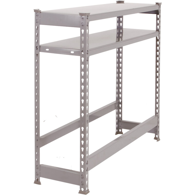 Simonrack - Botellero metálico simonclick de 3 estantes (100x100x30cm) gris