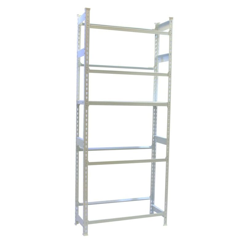 Simonrack - Botellero metálico simonclick de 5 estantes (200x80x30cm) blanco
