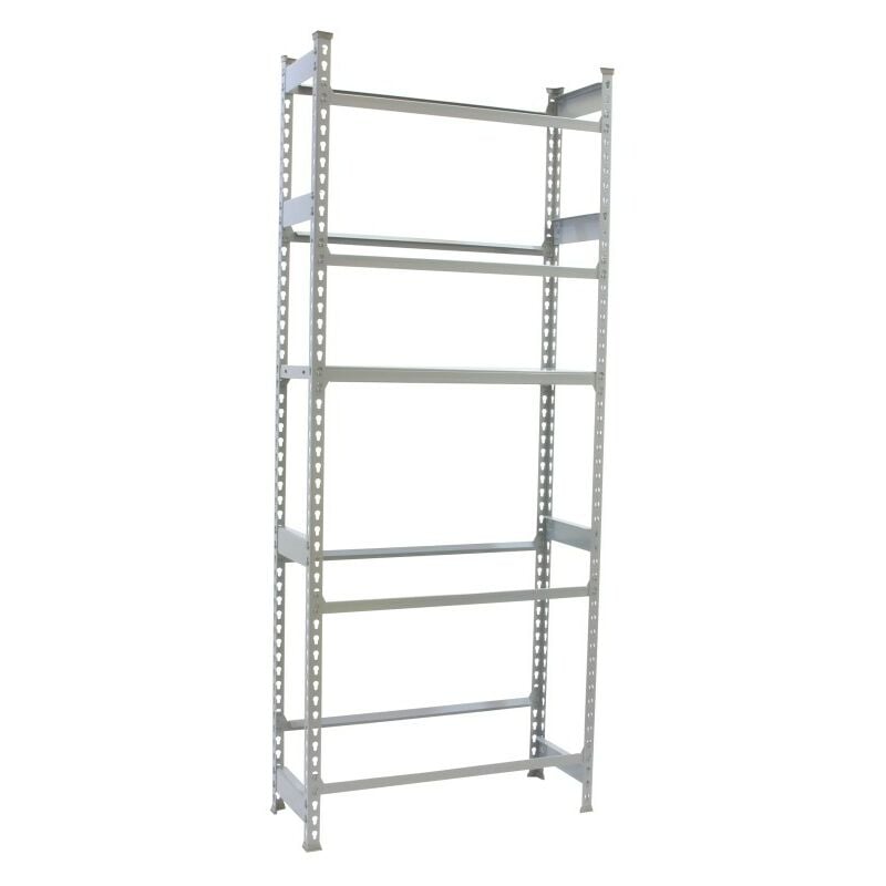 Simonrack - Botellero metálico simonclick de 5 estantes (200x80x30cm) gris