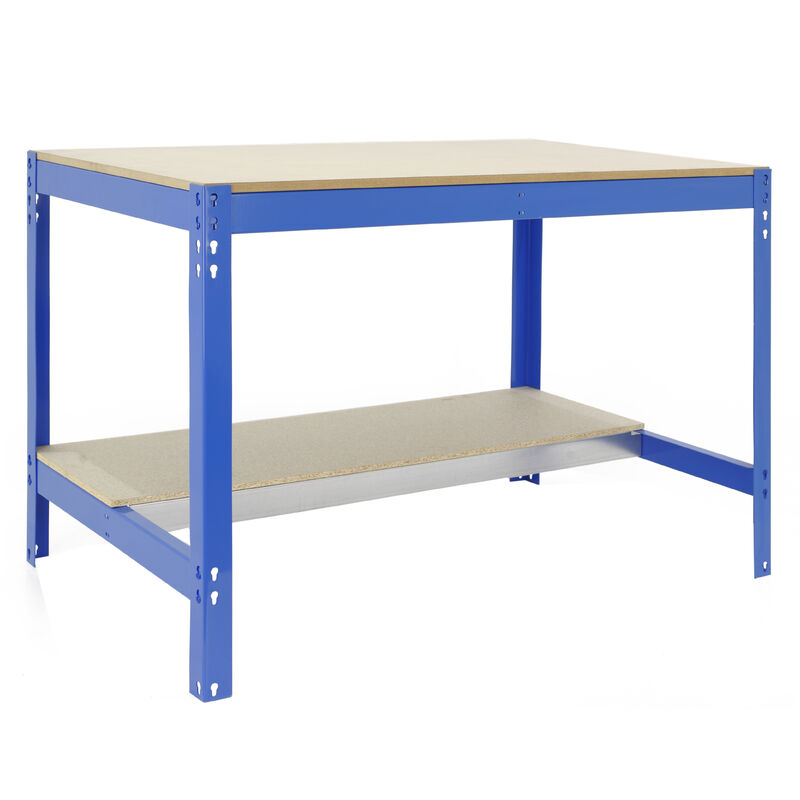 Kit simonwork BT0 1200x900 bleu/bois - Simonrack