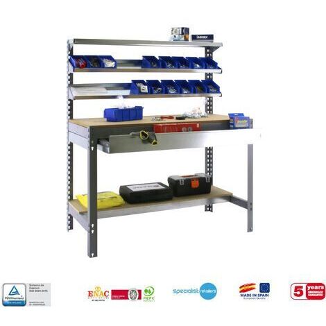 Kit Simonwork Bt1 Box 1200 Gris/madera 1445x1210x610
