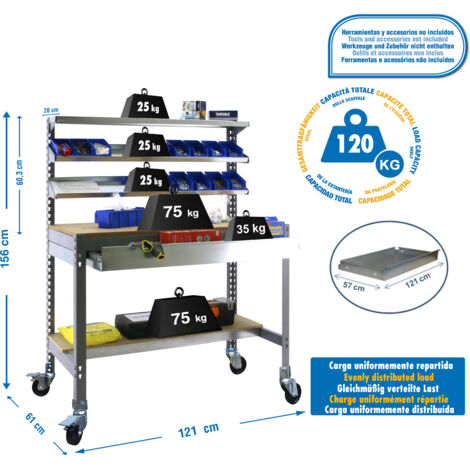 KIT SIMONWORK MOBILE BT1 BOX 1200 GRIS/M