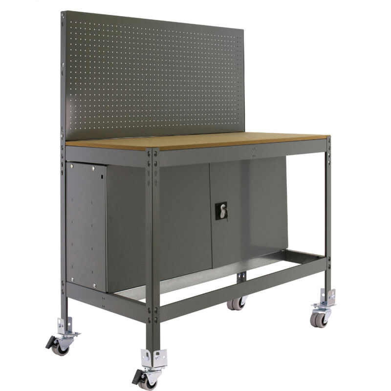 

KIT SIMONWORK MOBILE BT2 LOCKER 1200 GRIS/MADERA - Simonrack
