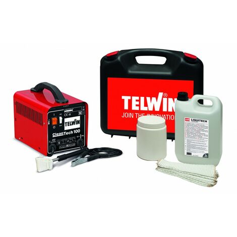 KIT SISTEMA DI PULIZIA SALDATURA CLEANTECH 100  - TELWIN 850000
