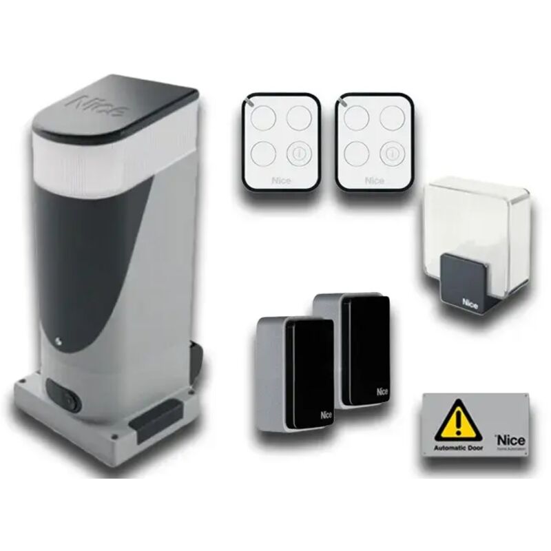 Kit d'automatisation pour portails coulissants jusqu'à 400 kg NICE Slight SLH400BDKCE