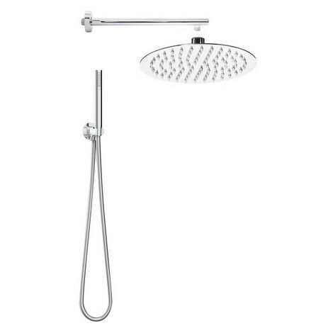 KIT COLONNA DOCCIA KELLER TAPS CON SOFFIONE INOX ROTONDO D.25 E