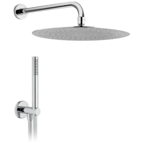 KIT SOFFIONE DOCCIA TONDO Soff. D. 250 - Braccio L. 350 DH