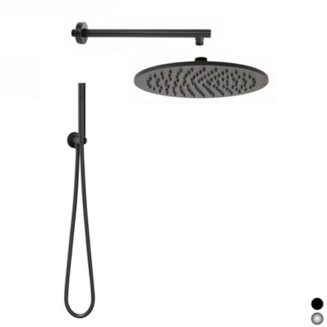 KIT SOFFIONE TONDO SEVEN Cromo