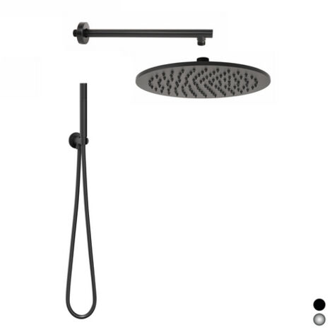 KIT SOFFIONE TONDO SEVEN Cromo
