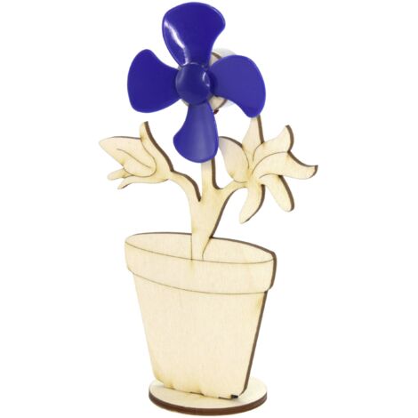 Kit SOL-EXPERT, fleur solaire « Gentiane bleue »