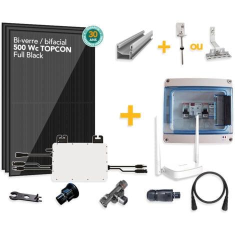 Kit solaire 3 kW autoconsommation - Complet prêt à poser