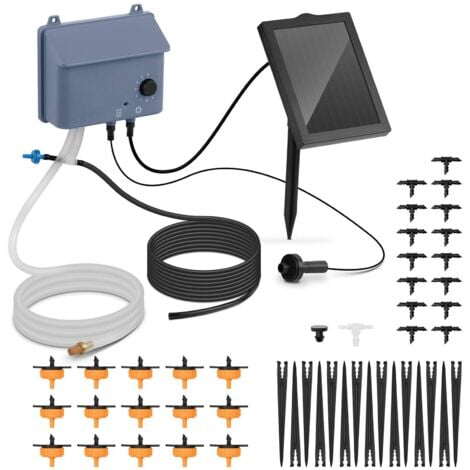 Kit Solaire Arrosage Automatique Goutte À Goutte Photovoltaique 0,7W 6V 36 l/h