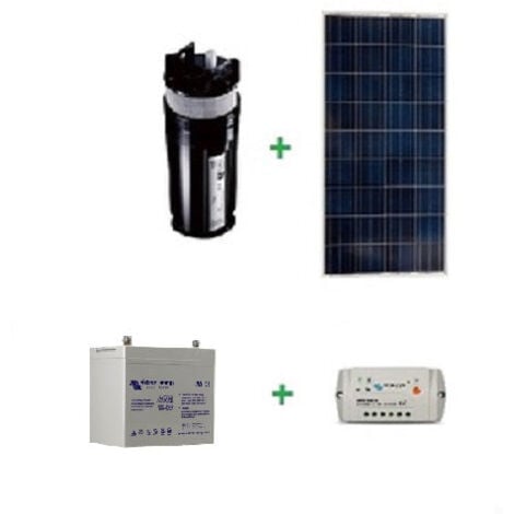 Kit d'arrosage solaire 90W avec coffret SOLARIS-PUMP
