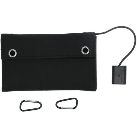 Kit Solaire Portable 20W avec Batterie pour Camping, Randonnée et Voyage