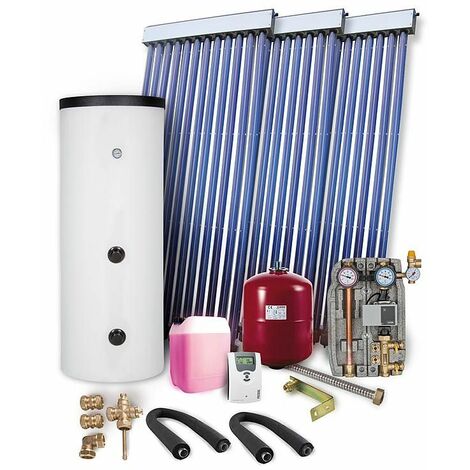 Kit solaire pour ECS 6,15 m² Type WS 3-PR 2,09 avec reservoir solaire 300 l
