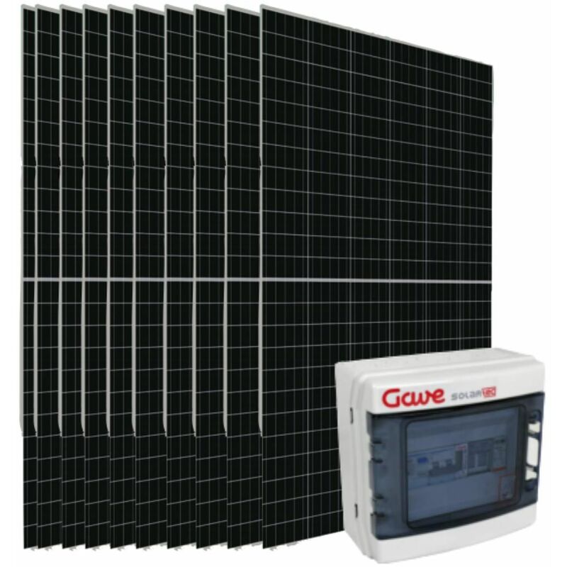 

Kit Solar 10 paneles de 410W, 10 microinversores, genera hasta 4KW DSK Solar